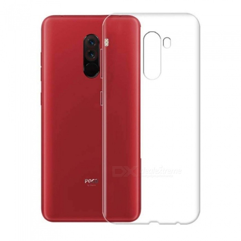 Θήκη TPU Σιλικόνης 1 mm για Xiaomi Pocophone F1 - Διάφανη