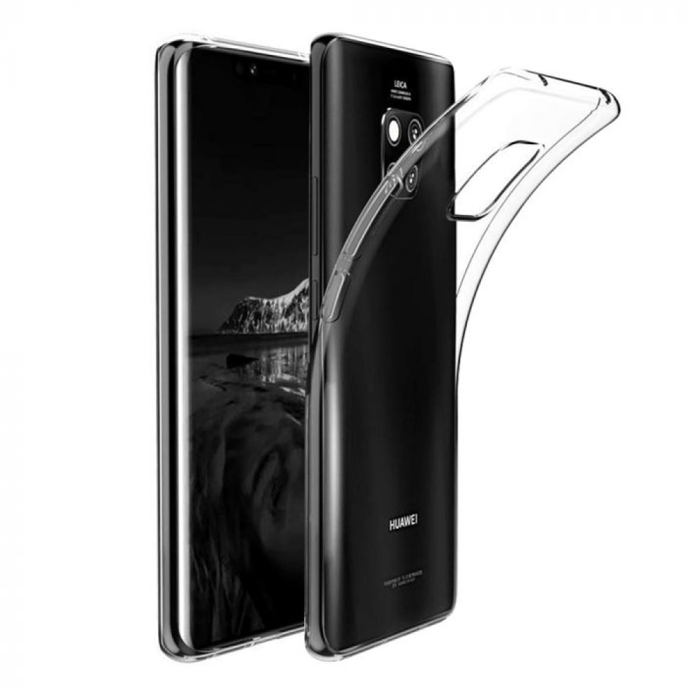Θήκη TPU Σιλικόνης για Huawei Mate 20 Pro - Διάφανη