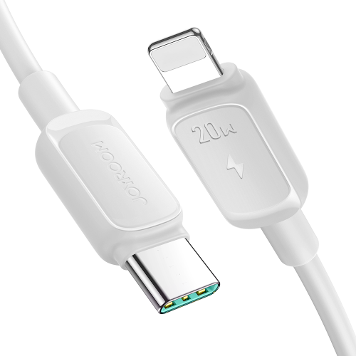Joyroom Καλώδιο USB-C σε Lightning 20W για Γρήγορη Φόρτιση και Μεταφορά Δεδομένων 1.2μ - Λευκό S-CL020A111W