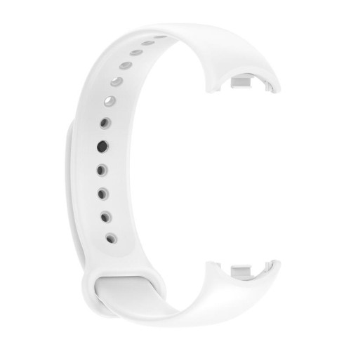 Λουράκι TPU Σιλικόνης για Xiaomi Mi Band 8 / 9 / 10 / 11 - Λευκό