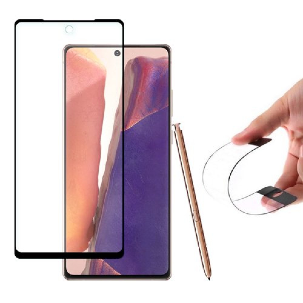 Tempered Glass WOZINSKY FULL GLUE Nano Flexi Hybrid για Samsung Note 20 - Μαύρο Πλαίσιο
