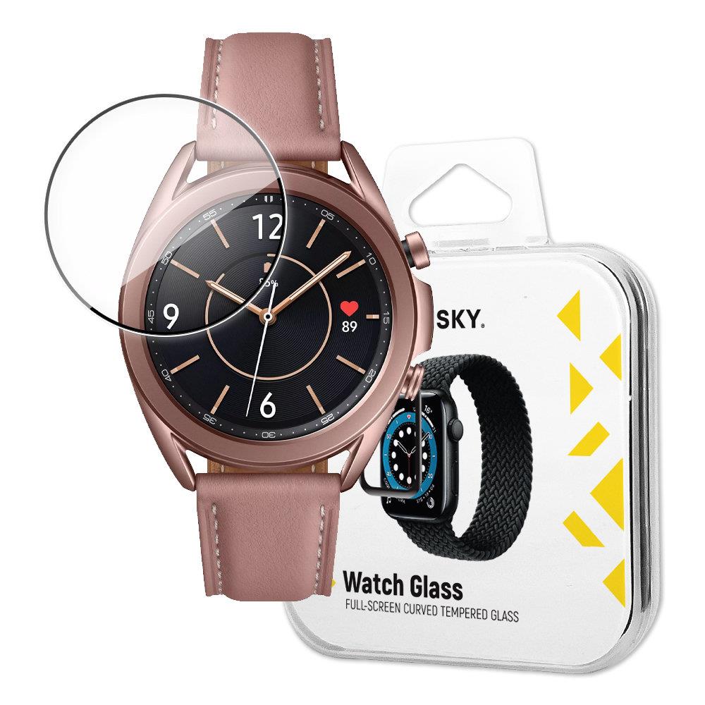 Wozinsky Hybrid Tempered Glass - Τζαμάκι Προστασίας για Samsung Galaxy Watch 3 45mm - Μαύρο
