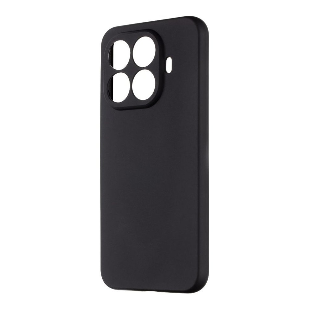 Θήκη TPU Σιλικόνης με Υφασμάτινη Επένδυση για Xiaomi 15T Pro - Μαύρη
