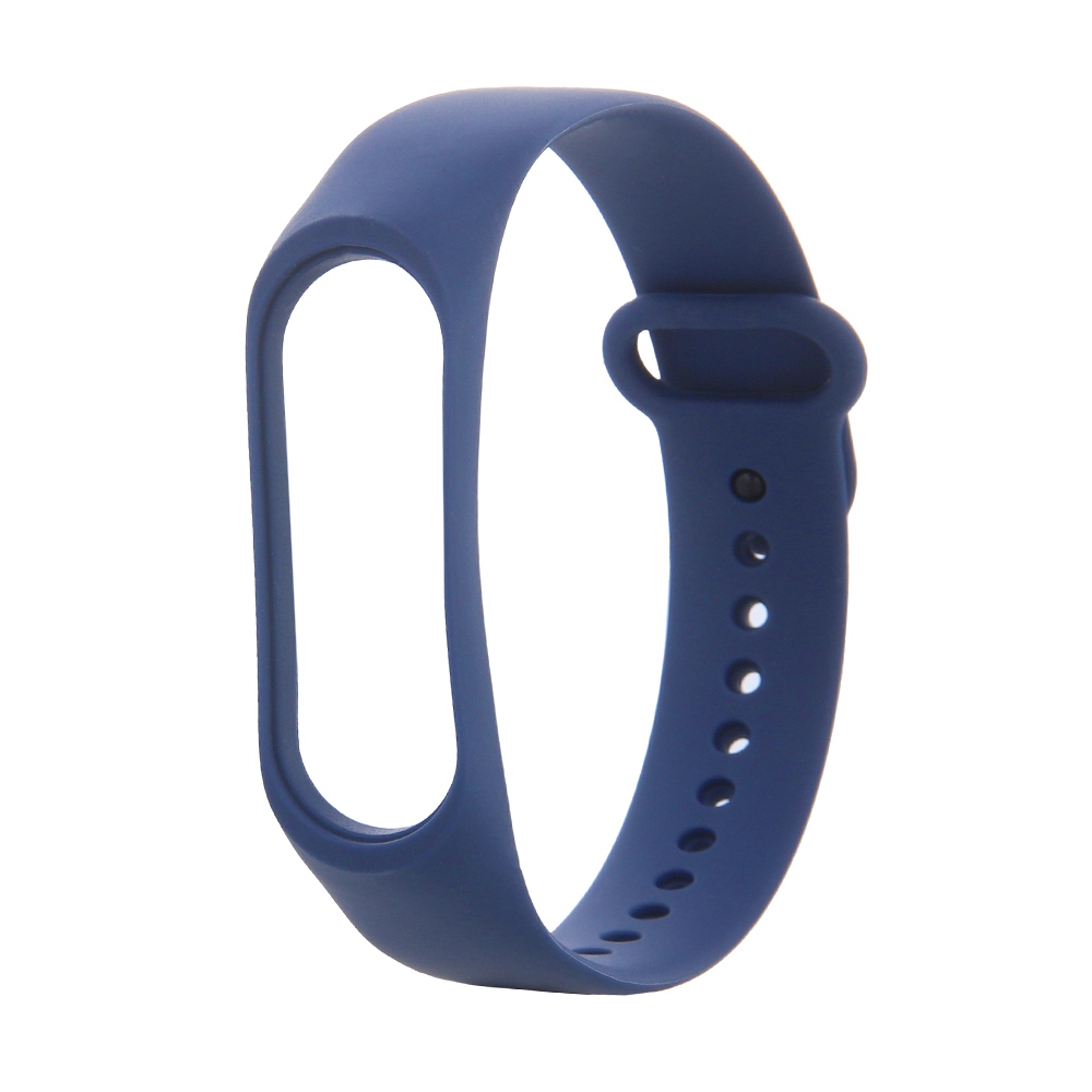 Λουράκι Σιλικόνης για Xiaomi Mi Band 3 / 4 - Μπλε