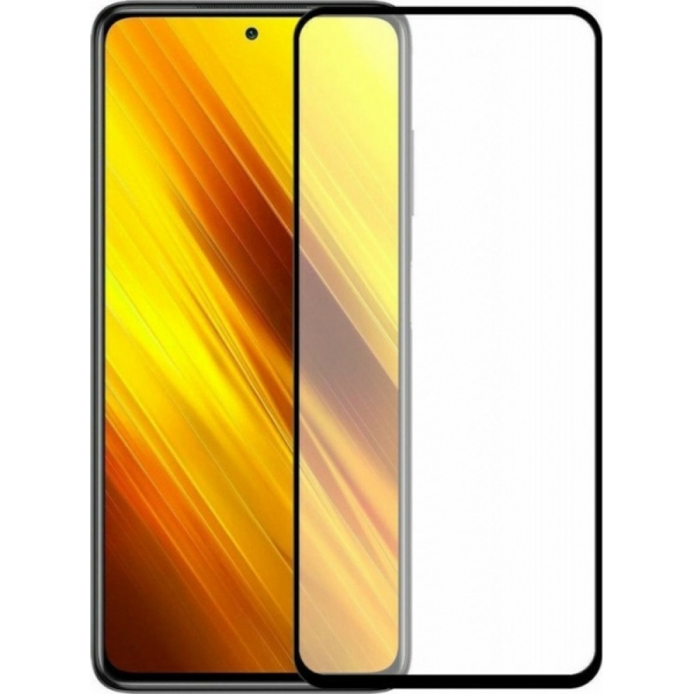 Tempered Glass / Τζαμάκι Προστασίας FULL GLUE για Xiaomi Redmi Note 13 4G / 5G - Μαύρο Πλαίσιο