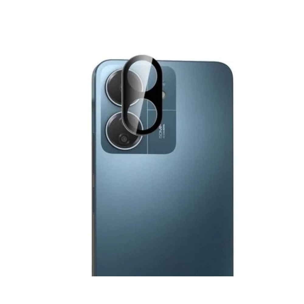 Tempered Glass / Προστατευτικό Τζαμάκι Κάμερας για Xiaomi Redmi 13C 4G / 5G - Μαύρο