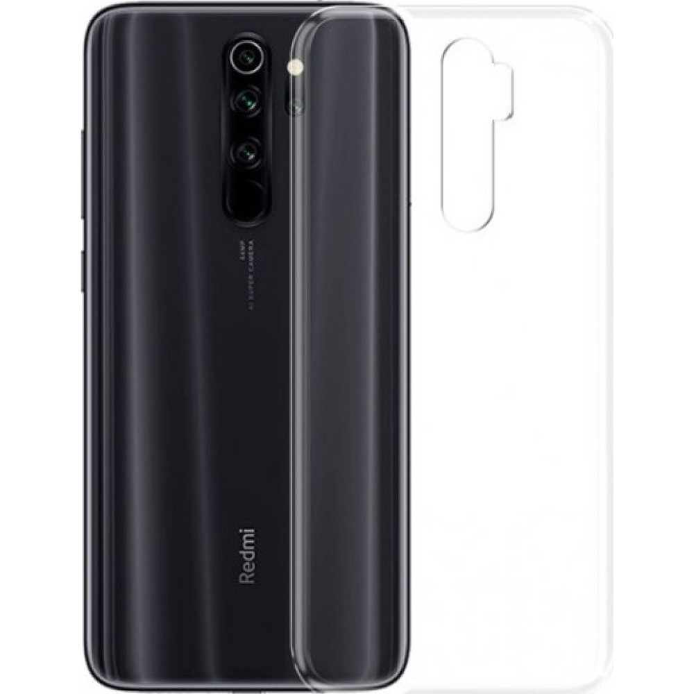 Θήκη TPU Σιλικόνης 2mm για Redmi Note 8 Pro - Διάφανη