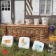 Διάφανο Παγούρι με Αποσπώμενο Καλαμάκι 350ml Farm - Petit Jour Paris