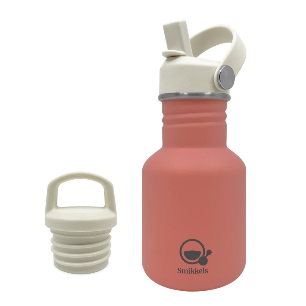 Μεταλλικό Παγούρι 350ml Ροζ - Smikkels