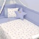 Πάπλωμα Εκρού & Παπλωματοθήκη Εμπριμέ Design 414 Oliver Baby