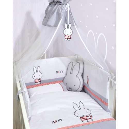Σετ Προίκας 9 Τεμαχίων Γκρι Design 65 Miffy