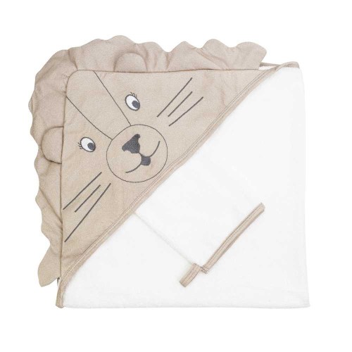 Μπουρνούζι 75x75cm & Γάντι Tam Tam Trois Kilos Sept