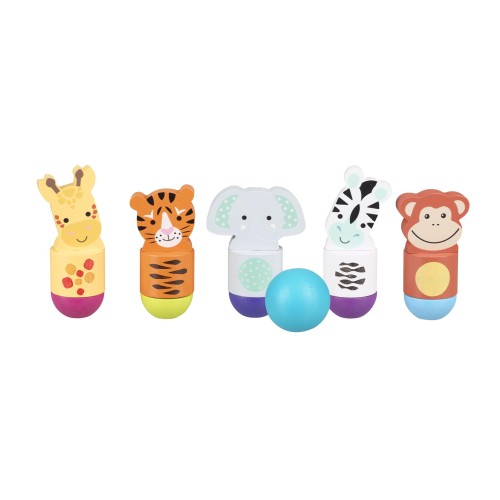 Μπόουλινγκ Jungle Animals - Orange Tree Toys