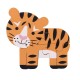 Μικρό Παζλ Τιγράκι Animals Orange Tree Toys