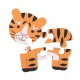Μικρό Παζλ Τιγράκι Animals Orange Tree Toys