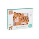 Μικρό Παζλ Τιγράκι Animals Orange Tree Toys