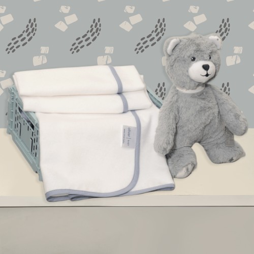 Πάνα Φανελλένια 80x80 cm με Ρέλι 200 γρμ/τμ - Design 311 - Oliver Baby