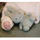 Λούτρινο Aπό Bελουτέ Ύφασμα 20cm Πράσινο Miffy Flowers