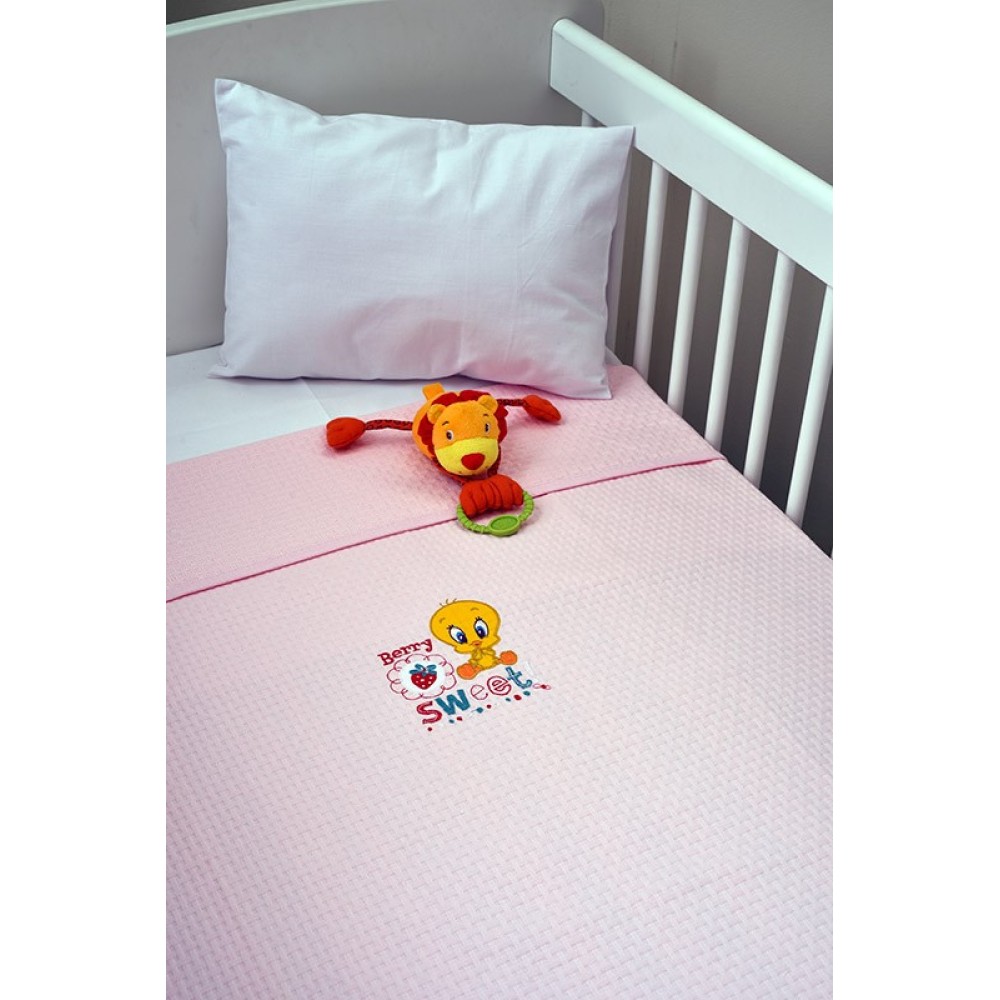 Κουβέρτα Πικέ Αγκαλιάς Baby Looney Tunes Design 26