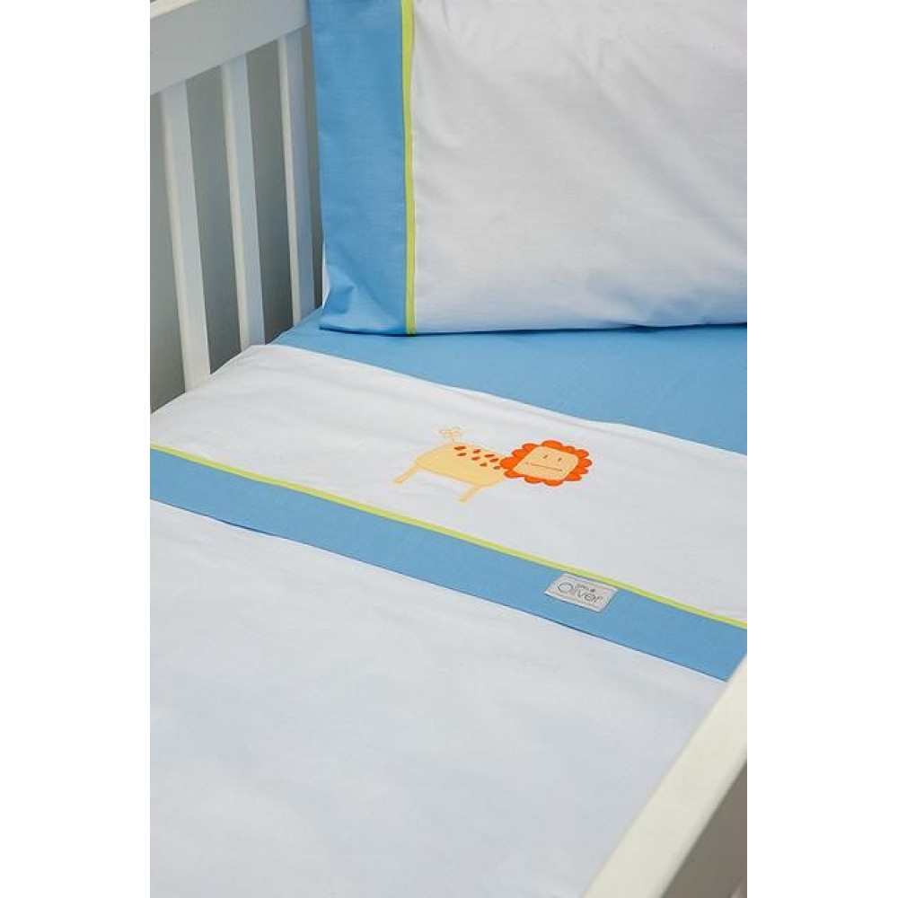 Baby Oliver des.440 Σεντόνια Κούνιας  Σετ 3 τμχ