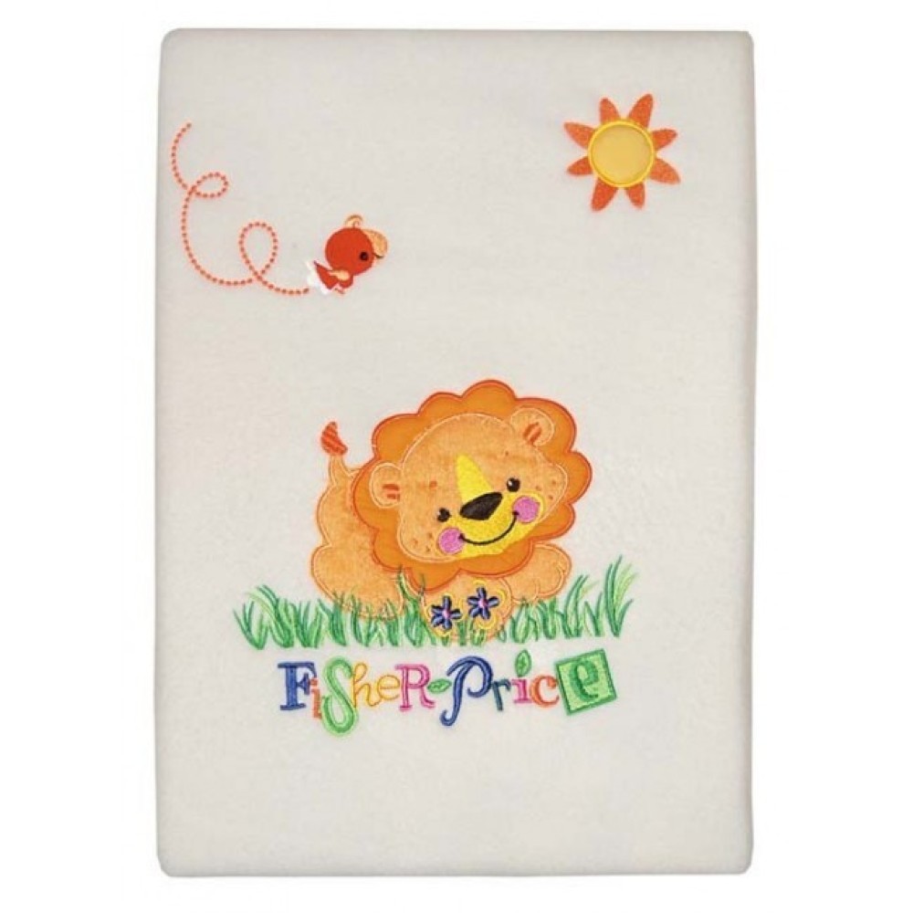 Fleece Κουβέρτα Λίκνου 80x110cm Design 203 Fisher Price