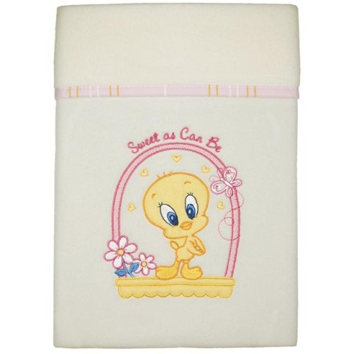 Κουβέρτα Fleece Κούνιας Baby Looney Tunes