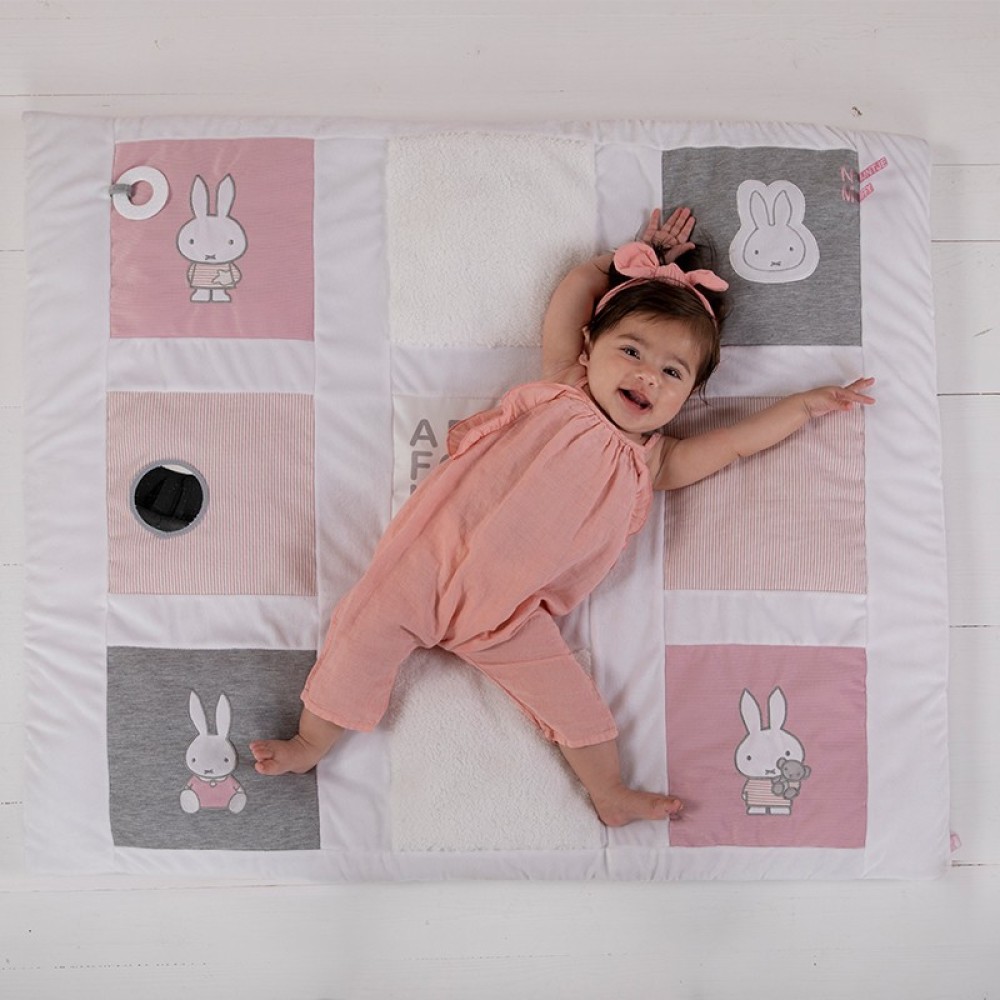 Χαλάκι Δραστηριοτήτων 100x85cm Miffy Pink