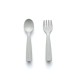 Miniware Des.15 Πιρούνι & Κουτάλι PLA Γκρι-13,5cm