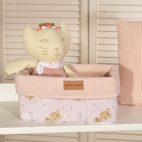 Καλάθι Αποθήκευσης 25x15x13cm ύψος Design 412 Oliver Baby