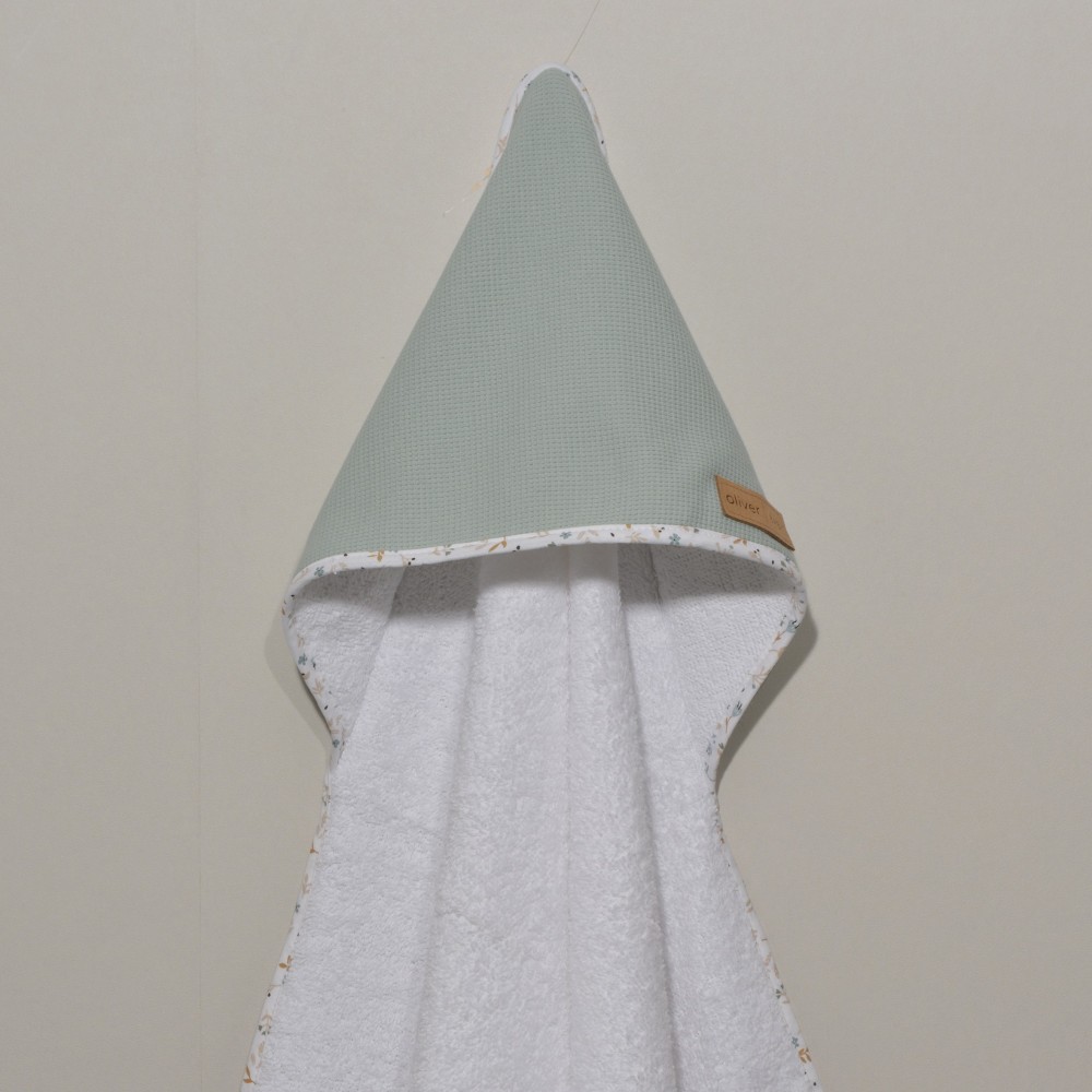 Μπουρνούζι Κάπα 75x75cm 100% Βαμβάκι 450 γρμ/τμ Design 403 Oliver Baby