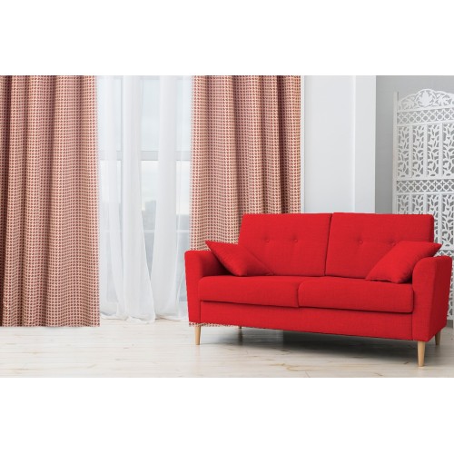 Κουρτίνα Ζακάρ (1φύλλο) 145x270 Omega Home Design 201