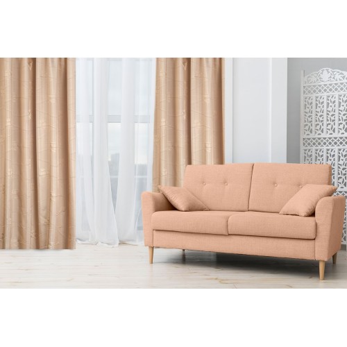 Κουρτίνα Ζακάρ (1φύλλο) 145x270 Omega Home Design 202