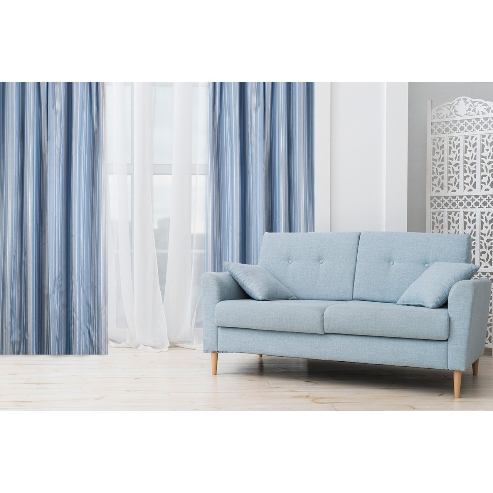 Κουρτίνα Ζακάρ (1φύλλο) 145x270 Omega Home Design 205