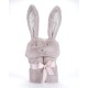 Κουβέρτα Pompon Rabbit 75Χ95cm Σάπιο Μήλο MORA
