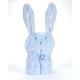Κουβέρτα Pompon Rabbit 75Χ95cm Γαλάζιο MORA