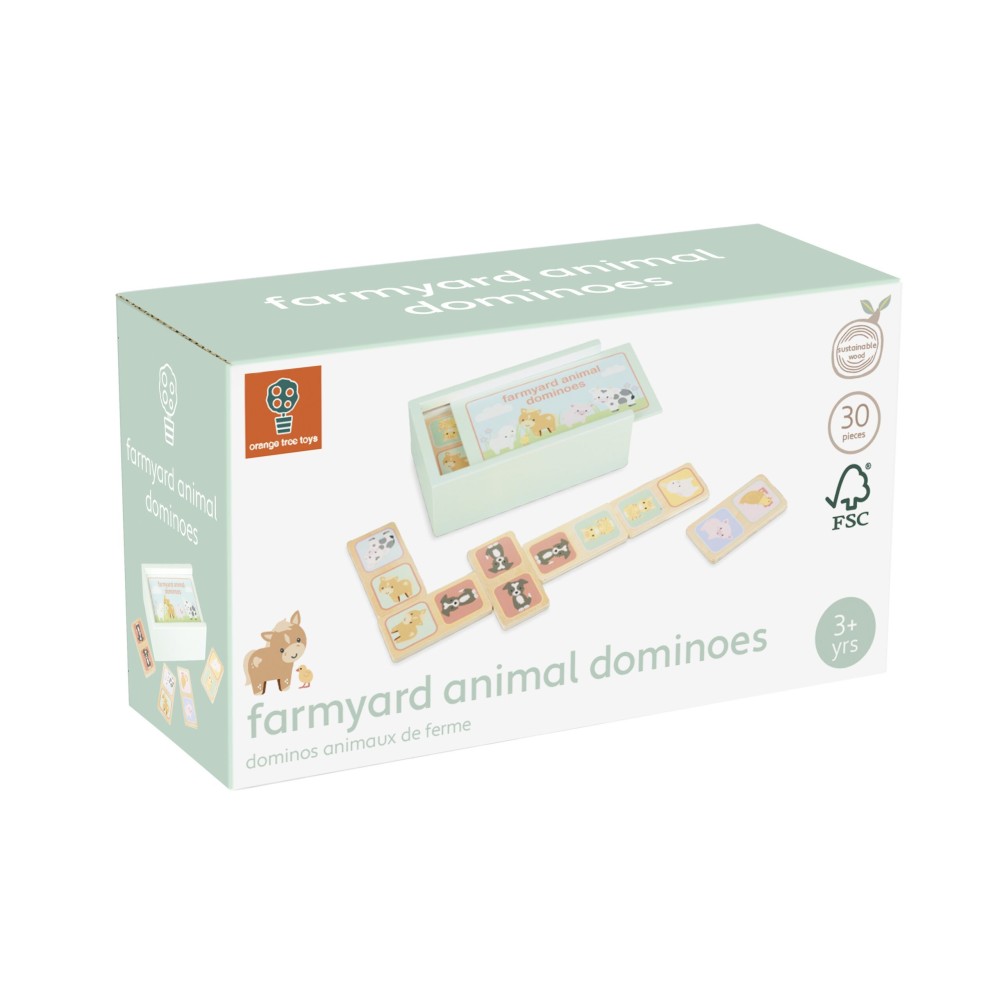 Ντόμινο Farmyard Orange Tree Toys (FSC®)