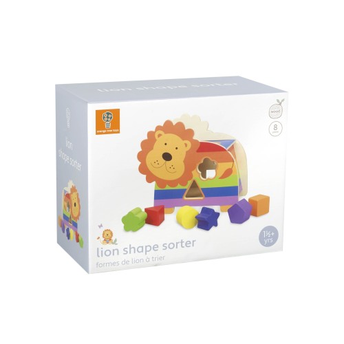 Παιχνίδι Σχημάτων Λιοντάρι Animals Orange Tree Toys