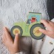 Μικρό Παζλ Τρακτέρ Farmyard Orange Tree Toys