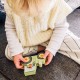Μικρό Παζλ Τρακτέρ Farmyard Orange Tree Toys