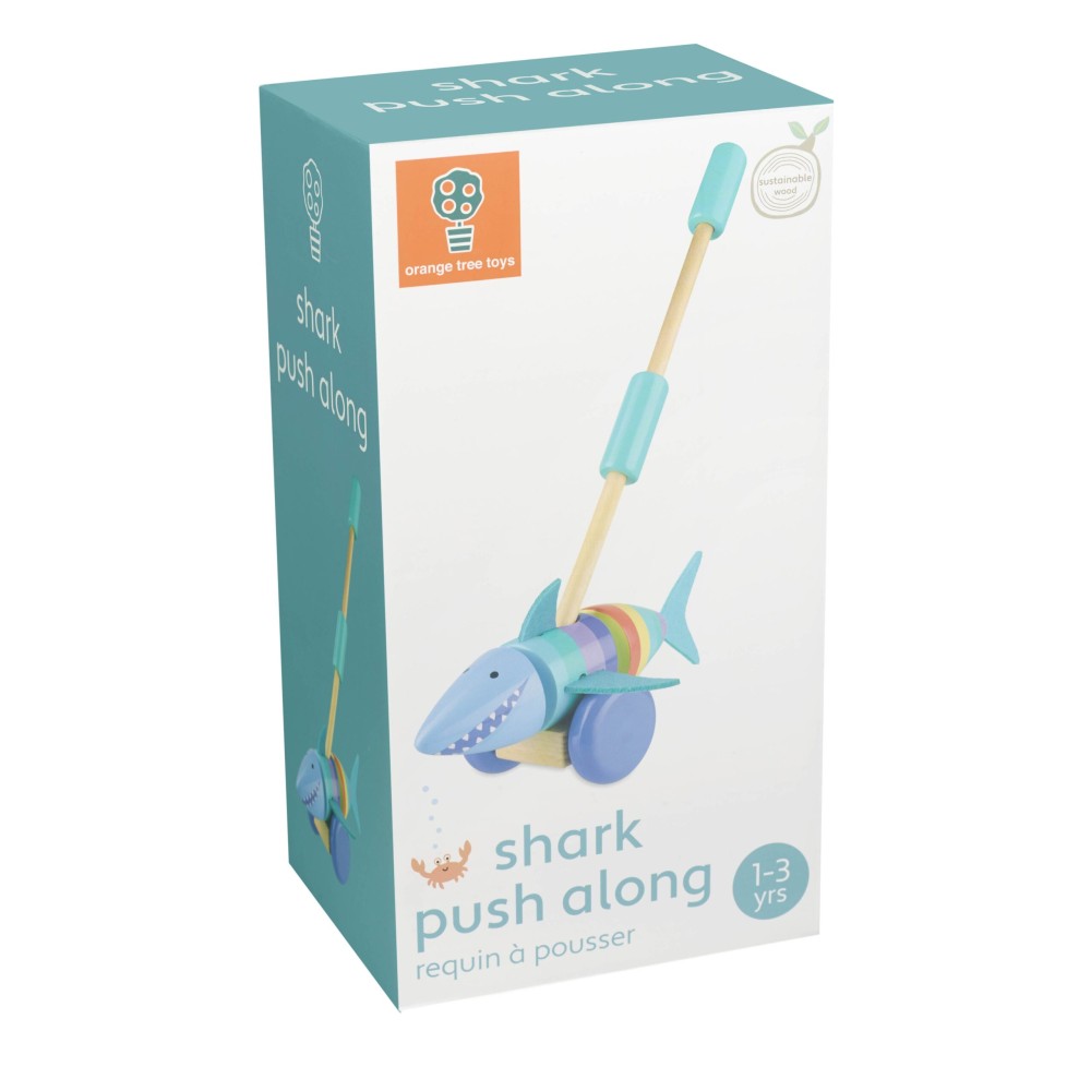 Καρχαρίας Παιχνίδι Ώθησης Sea Life Orange Tree Toys