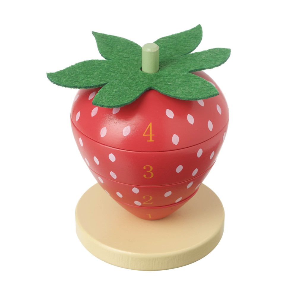 Πύργος Στοίβαξης Φράουλα Happy Food Orange Tree Toys