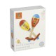 Σετ Μαράκες Λιοντάρι & Μαιμού Animals Orange Tree Toys