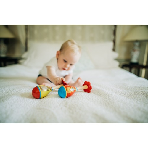 Σετ Μαράκες Λιοντάρι & Μαιμού Animals Orange Tree Toys