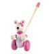 Παιχνίδι Ώθησης Pink Mouse Animals Orange Tree Toys (FSC®)