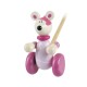 Παιχνίδι Ώθησης Pink Mouse Animals Orange Tree Toys (FSC®)