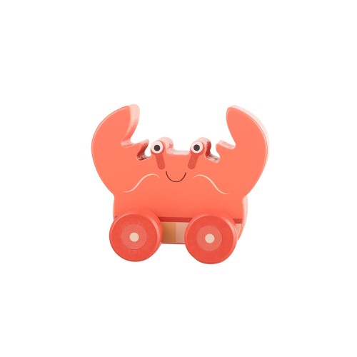 Καβουράκι Push & Pull Sea Life Orange Tree Toys