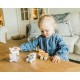 Προβατάκι Push & Pull Farmyard Orange Tree Toys
