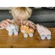 Προβατάκι Push & Pull Farmyard Orange Tree Toys