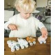 Προβατάκι Push & Pull Farmyard Orange Tree Toys