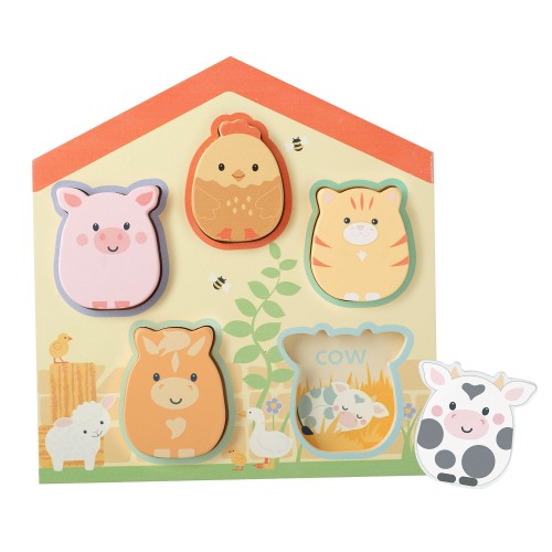 Παιχνίδι Σχημάτων Αχυρώνας Farmyard Orange Tree Toys